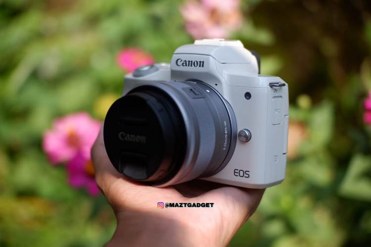 Canon M50 Kit 15-45mm Istimewa - Jual Beli Kamera Surabaya, maztgadget, jual beli kamera sidoarjo gresik