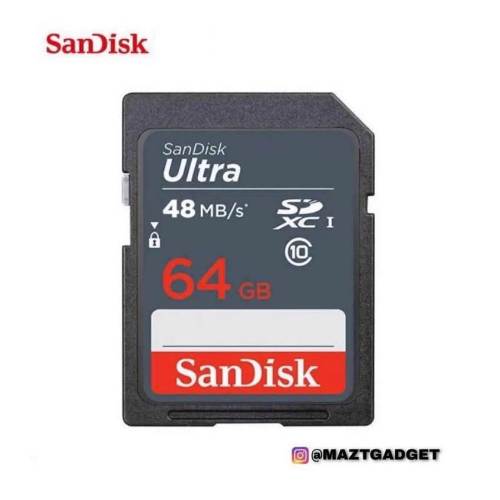 SanDisk 64GB SD Card Ultra - Jual Beli Kamera Surabaya