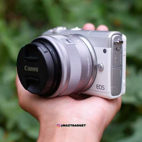 Canon M100 Kit 15-45mm - Toko Kamera , jua beli kamera surabaya, sidoarjo gresik