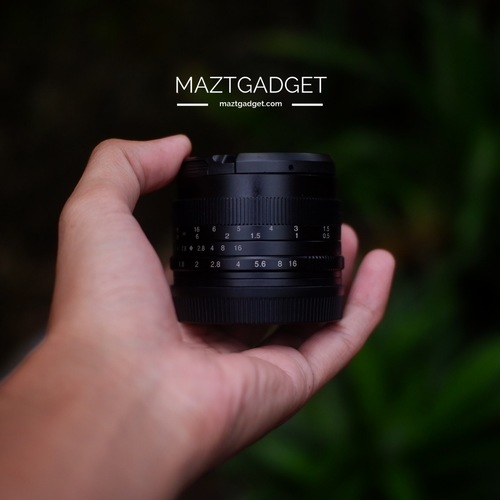 Lensa fix 7Artisans 50mm F1.8 For Sony