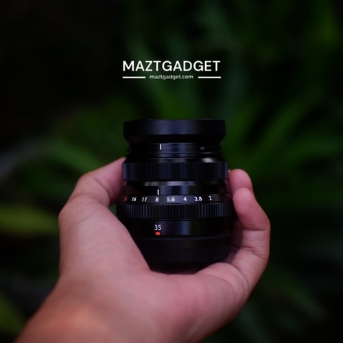 lensa fix fujifilm XF 35mm f2 maztgadget jual beli kamera surabaya